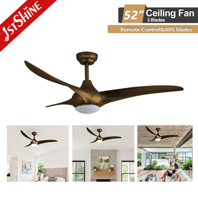 Low Noise Dimmable LED Ceiling Fan With Dc Motor For Restaurant