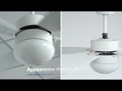 Потолочные вентиляторы стиля РОХС тяговой цепи тихие 42 дюйма декоративные для дома