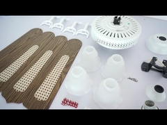 Традиционная классическая люстра потолочных вентиляторов 52 дюйма для ресторана