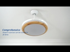 Потолочный вентилятор с 3 выдвижными лопастями, 3 светлыми цветами, меняющий цвет для гостиной, ресторана спальни