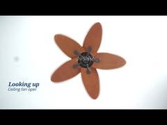 Лезвия большого воздушного потока малошумные 5 привели энергосберегающий потолочный вентилятор с дистанционным управлением