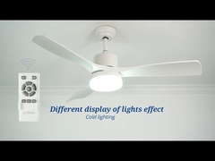 Реверзибельный двигатель ДК воздушного потока пластиковый крытый потолочный вентилятор высокий об/мин