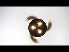 Потолочный вентилятор фермерского дома Блэйдлесс с светлым небольшим современным промышленным