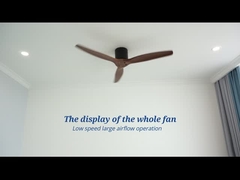 потолочный вентилятор украшения дома 220V 60w с мотором AC дистанционного управления