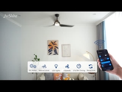 52 дюймовый черный пульт с дальним управлением с фантом для потолка