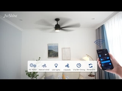 65 дюймов больший потолочный вентилятор высокий объем воздуха черный пластиковый лезвие Dc мотор