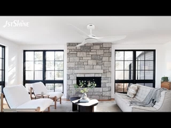 52 дюйма белый потолочный вентилятор без света ABS Blade Smart APP Control