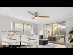 2 в 1 потолочный вентилятор с дистанционным низким потолком