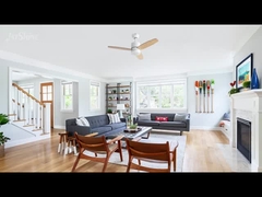 Потолочный вентилятор 2-в-1 36 дюймов с двигателем постоянного тока и лопастями из МДФ