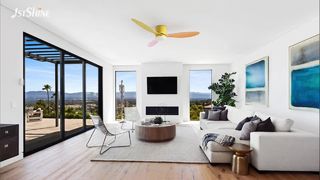 Настраиваемый потолочный вентилятор Macaron с подсветкой