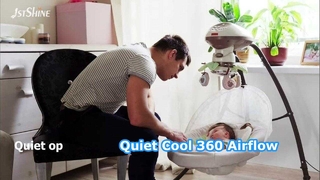 Тихий 360-градусный вентилятор для небольших помещений