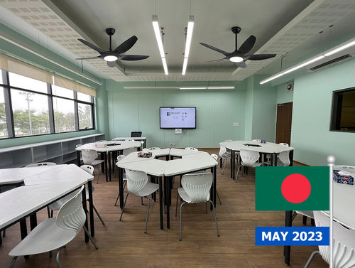 Проект потолочного вентилятора Международной школы