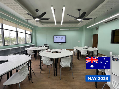 Проект потолочного вентилятора Международной школы