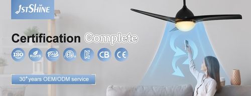 Последние новости компании о Инновации в дизайне потолочных вентиляторов