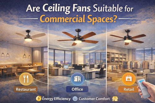 Последний блог компании Подходят ли потолочные вентиляторы для коммерческих помещений?
